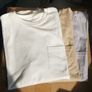 3 Boca Classics Tshirts in Neutral Colors